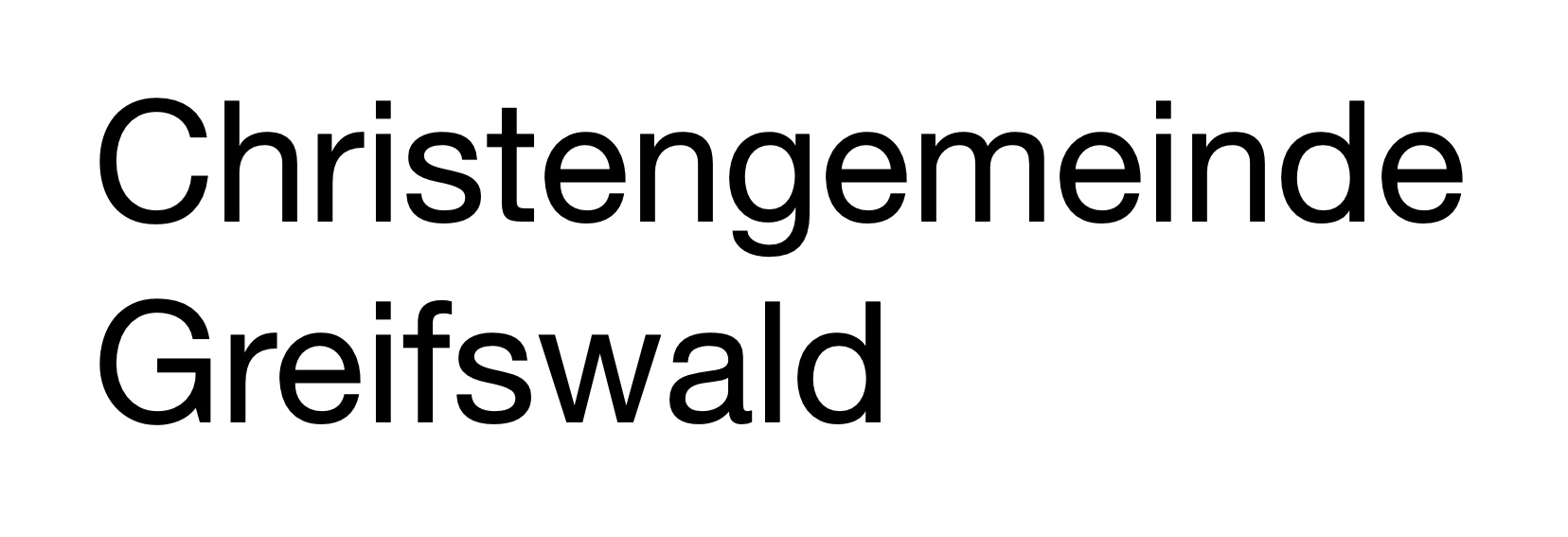 Christengemeinde Greifswald